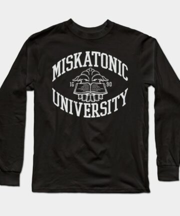 Miskatonic University Vintage Shirt Long Sleeve T-Shirt