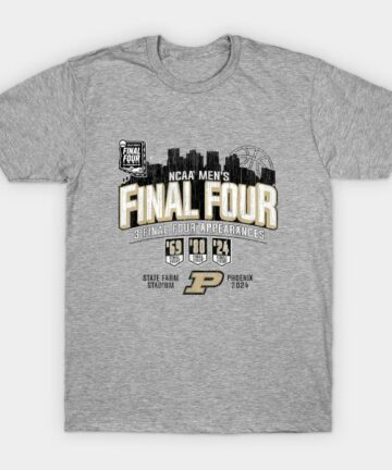 Purdue Boilermakers Final Four 2024 Basketball Vintage T-Shirt