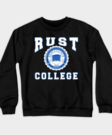 Rust 1866 College Apparel Crewneck Sweatshirt