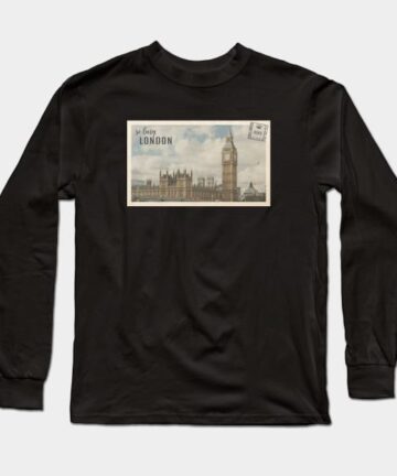 So Long, London Long Sleeve T-Shirt