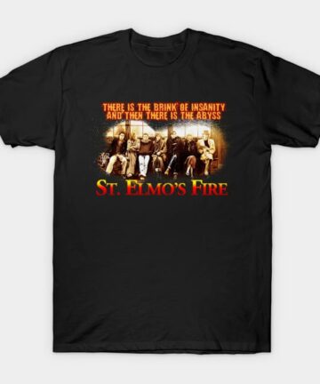 St Elmo's Fire Design T-Shirt