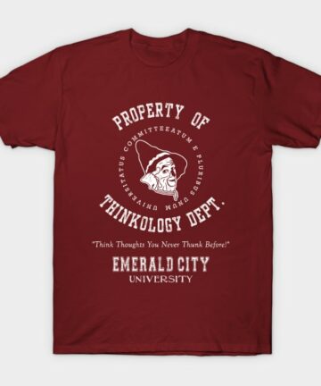 Thinkology Dept. | Emerald City University | Scarecrow T-Shirt