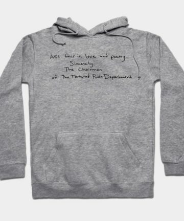 TTPD All is Fair in Love and Poetry Tay Swiftie Music Pop Album Hoodie