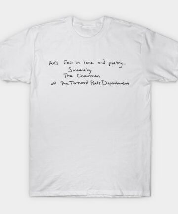 TTPD All is Fair in Love and Poetry Tay Swiftie Music Pop Album T-Shirt