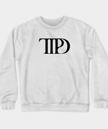 TTPD Tortured Poet Department Tay Swiftie Music Pop Album Crewneck Sweatshirt