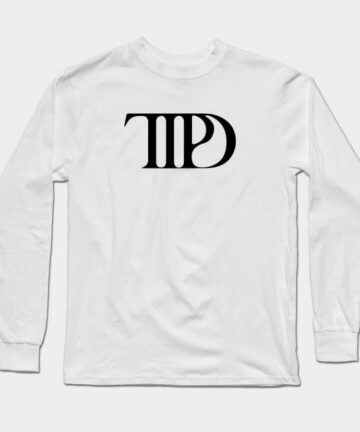 TTPD Tortured Poet Department Tay Swiftie Music Pop Album Long Sleeve T-Shirt