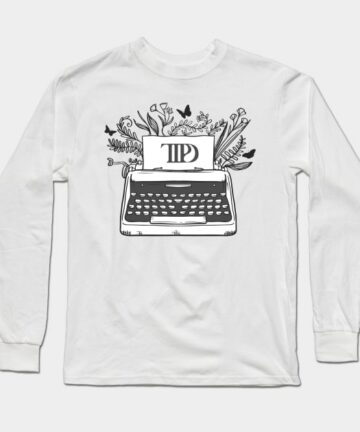 TTPD Typewriter Long Sleeve T-Shirt