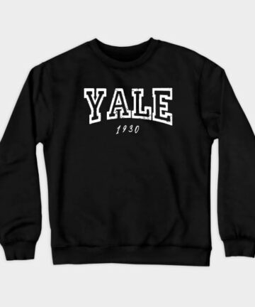 Yale 1930 white Crewneck Sweatshirt