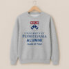 University of pennsylvania alumni sweatshirt - grey