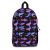 Purple Watercolor Sharks Backpack
