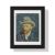 Vincent van Gogh – Self-portrait with grey felt hat Framed Print