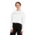 Columbia University logo Women’s Crop Hoodie