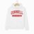 Cornell University College Hoodie – White