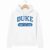 Duke University College Hoodie – White