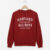 Harvard Alumni Wordmark Crewneck Sweatshirt – Crimson
