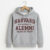 Harvard Alumni Wordmark Hoodie – Grey