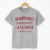 Harvard Alumni Wordmark T-Shirt – Grey