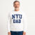 NYU Dad Classic Sweatshirt – White