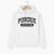 Purdue University College Hoodie – White