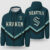 Seattle Kraken Windbreaker Jacket