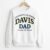 UC Davis Dad Sweatshirt – White