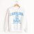 UNC Chapel Hill Dad Sweatshirt – White