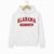 University of Alabama College Hoodie – White