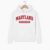 University of Maryland College Hoodie – White