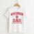 University of Wisconsin Dad T-Shirt – White