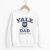 Yale Dad Sweatshirt – White