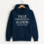 Yale University Alumni Wordmark Hoodie – Navy