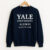 Yale University Alumni Wordmark Sweatshirt – Navy