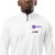 adidas Embroidered NYU Law Premium Quarter-Zip Pullover