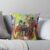 Jazz Band Throw Pillow