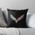 Corvette emblem C7 Throw Pillow