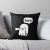 Ghost Of Disapproval Throw Pillow