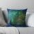 Being Yourself – Peacock Art Throw Pillow