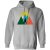 Triangle Mountains – Trail Runner Hoodie
