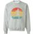 Retro Running Gift I Vintage Jogging Runner Crewneck Sweatshirt