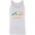 Run Trails Be Happy Mountain Runner Retro Trail Running Tank Top