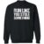 Run Like You Stole Something – Funny Marathon Crewneck Sweatshirt