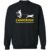 Funny Canicross Dragged By Your Dog Running Joke Crewneck Sweatshirt
