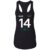 Fernando Alonso 14 Aston Martin  Formula One  Racerback Tank Top