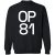 Oscar Piastri 81 McLaren F1 Crewneck Sweatshirt