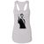 Jarvis Cocker Outline V Sign Artwork with Autograph Clear Background Iconic Racerback Tank Top