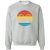 The Delorean Sunset Crewneck Sweatshirt