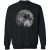 Across The Moon With The Child Crewneck Sweatshirt