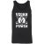Vegan Power Workout Muscle Gorilla Bodybuilding Tank Top