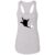 Rabbit Love Hand Shadow Racerback Tank Top