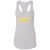 Yellow Color Dusty Racerback Tank Top